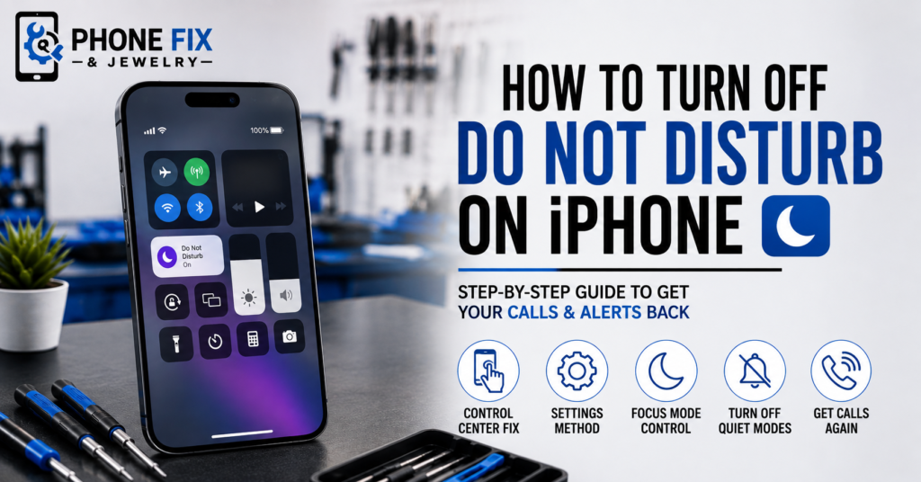 How to Turn Off Do Not Disturb on iPhone