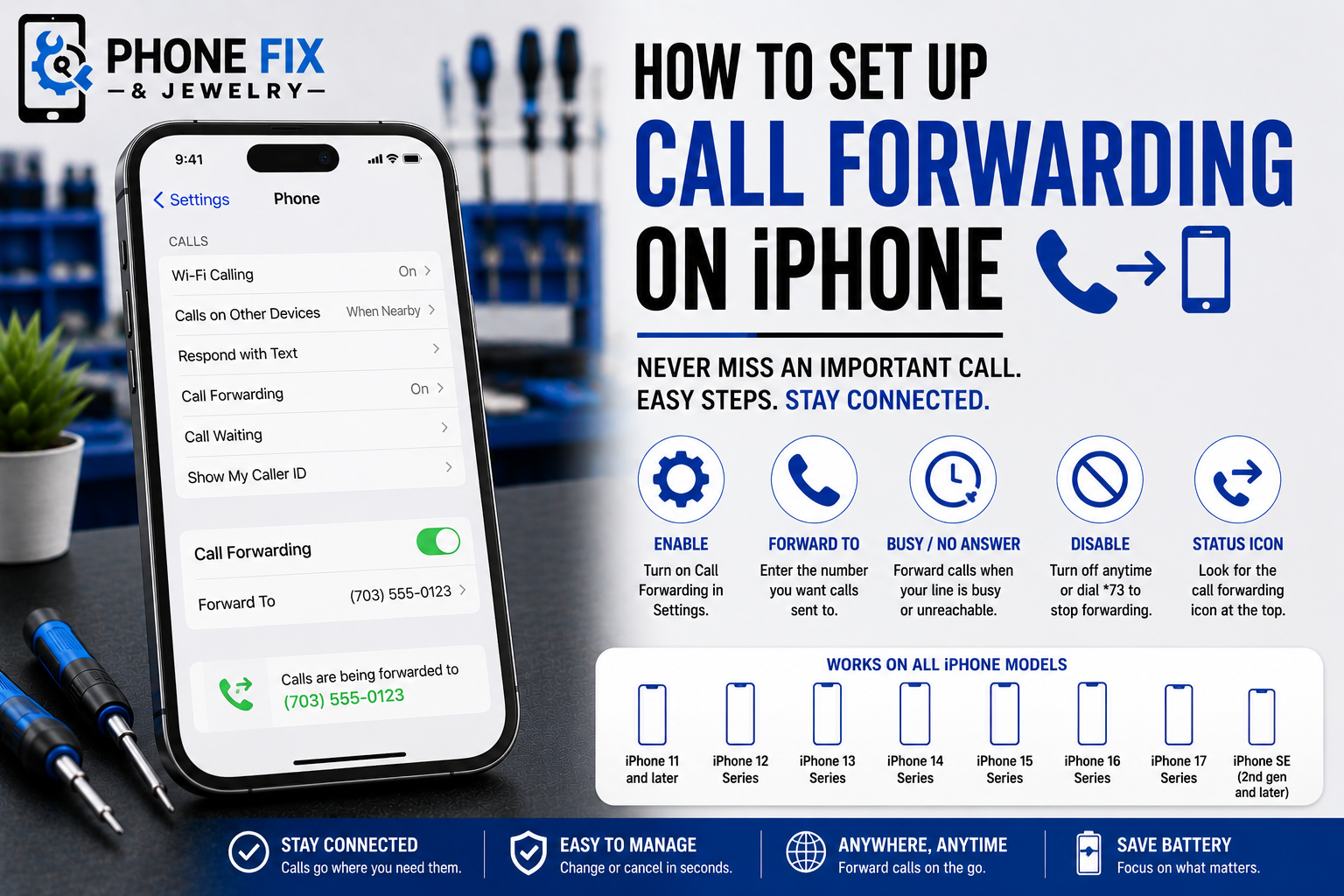 How to Set Up Call Forwarding on iPhone