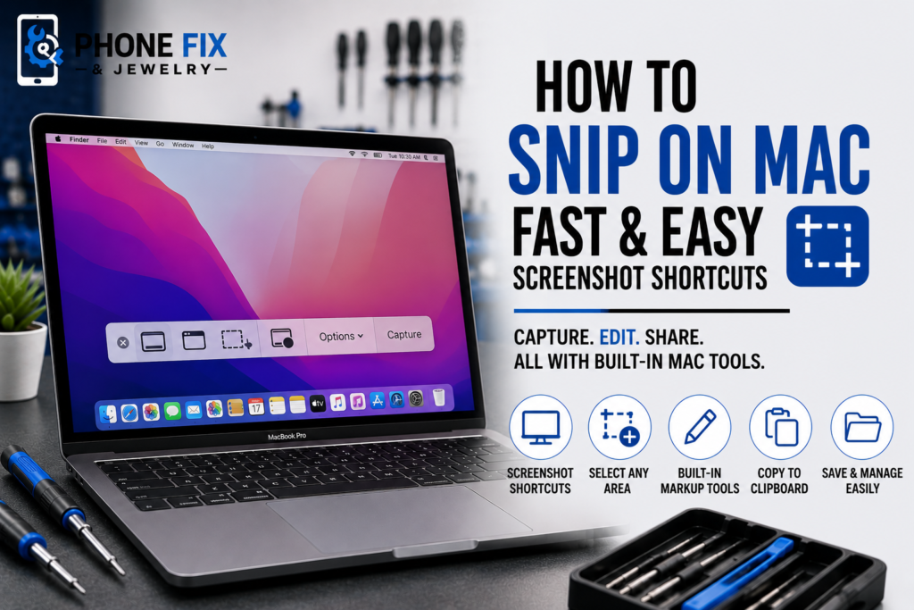 How to Snip on Mac