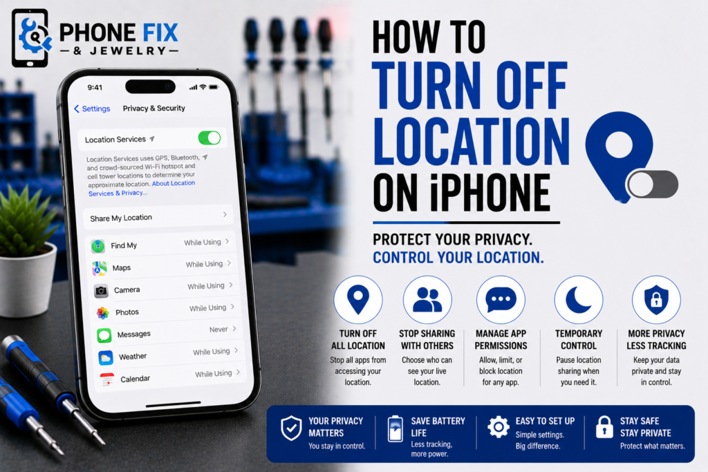 How to Turn Off Location on iPhone